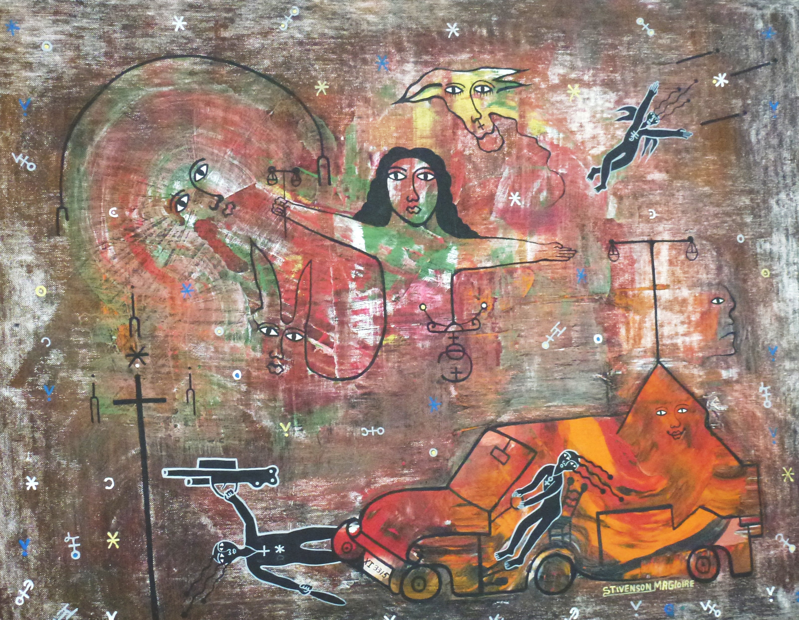 Stivenson Magloire: peintre immortel ou artiste incomparable !
